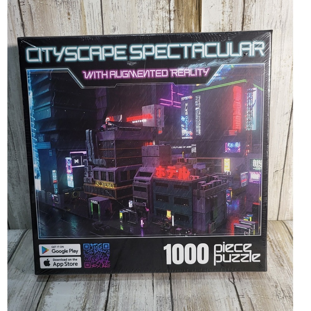 Cityscape‎ Spectacular With Augmented Reality 1000 Piece Jigsaw Puzzle